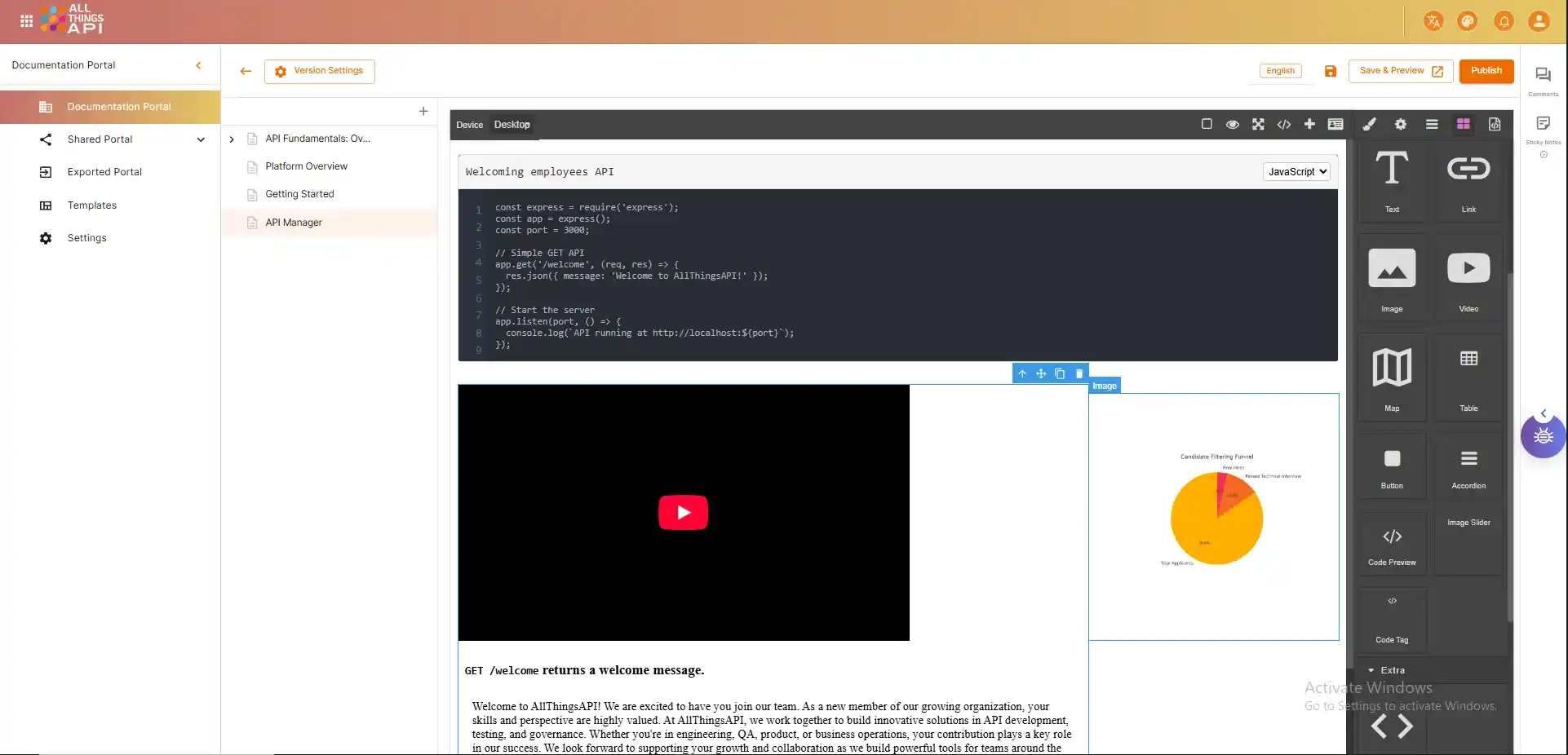 Link APIs & External Sources — screenshot 1