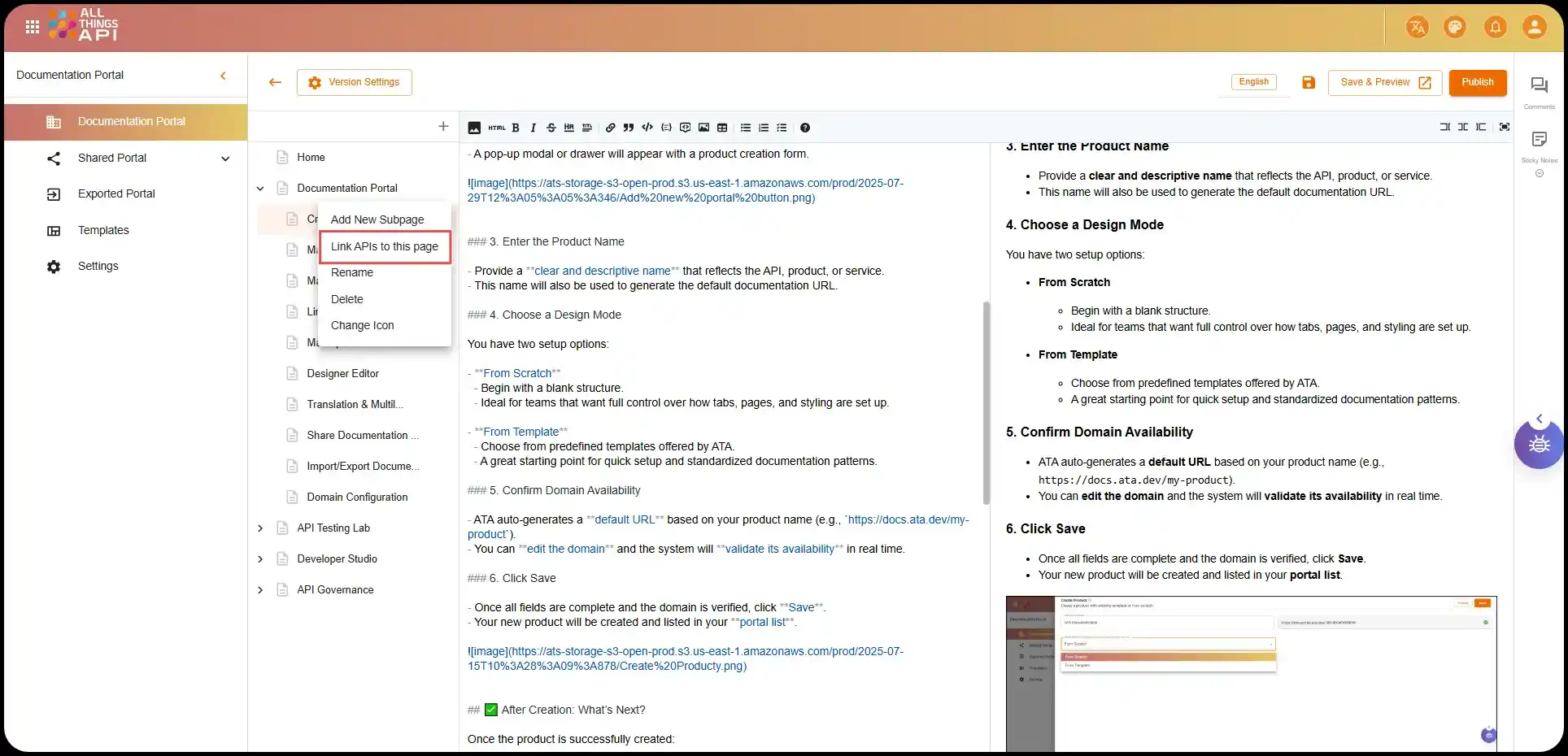 Versioning & Access Control — screenshot 1