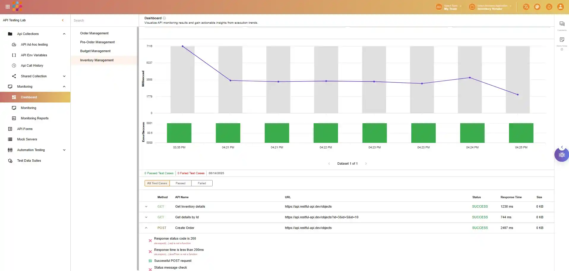API Monitoring — screenshot 1